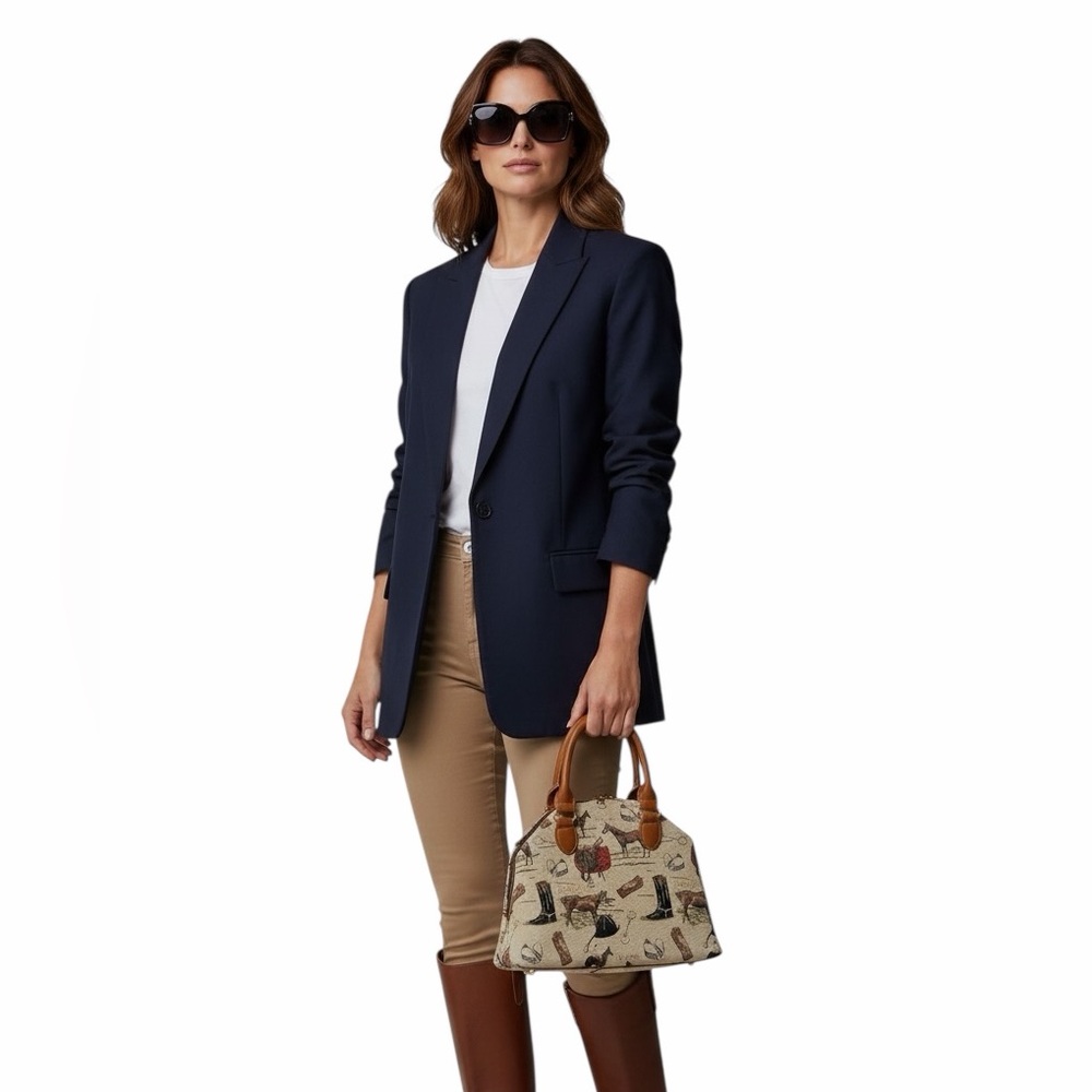 Signare Tapestry Horse Equestrian Pattern‎ Shoulder Bag